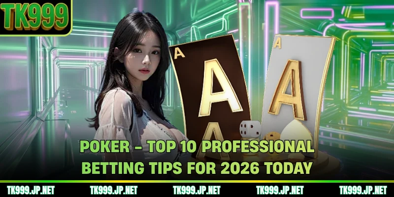 Poker - Top 10 Professional Betting Tips For 2026 Today