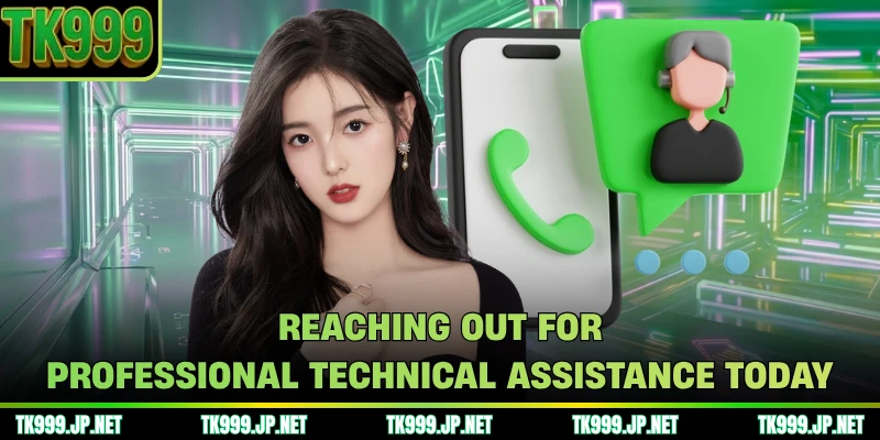 Reaching out for professional technical assistance today