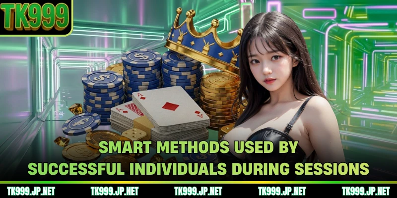Smart methods used by successful individuals during sessions