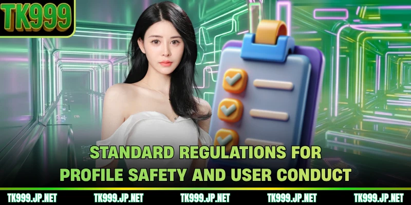 Standard regulations for profile safety and user conduct