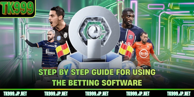 Step by step guide for using the betting software