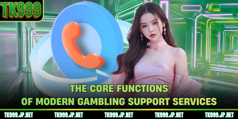 The core functions of modern gambling support services
